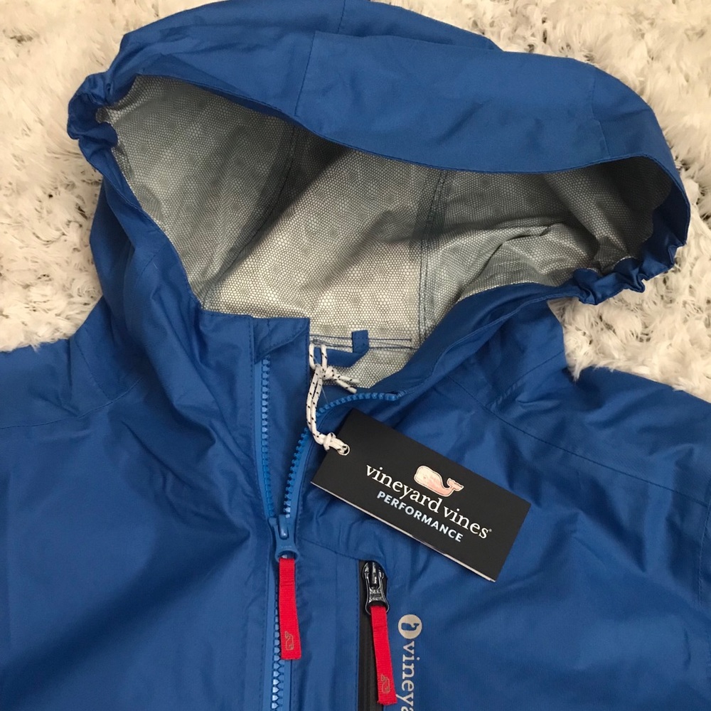 Blue VINEYARD VINES Harbor Shell Jacket XL